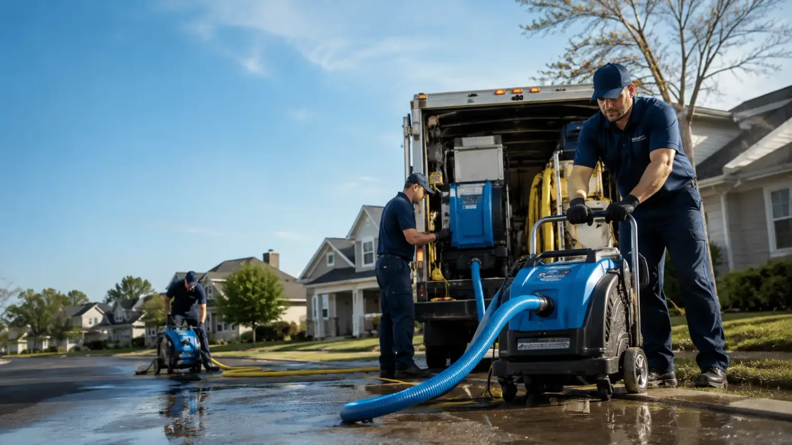 Flood Damage Cleanup in Grafton, WV